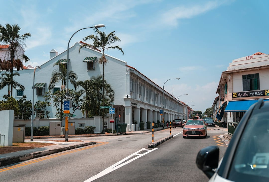 Street-level view in Telok Kurau